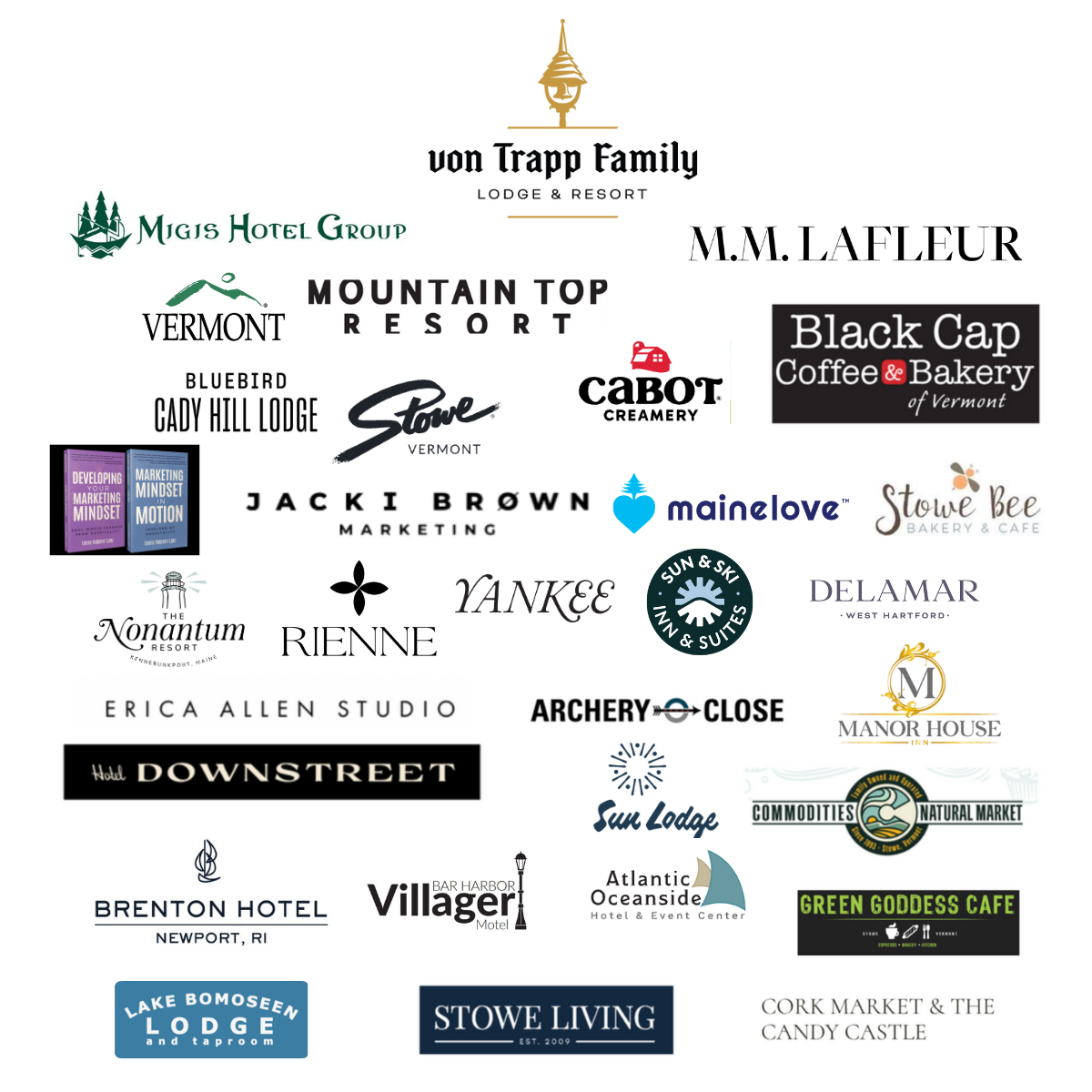 Selected hospitality and community partners supporting Accelerate in 2026