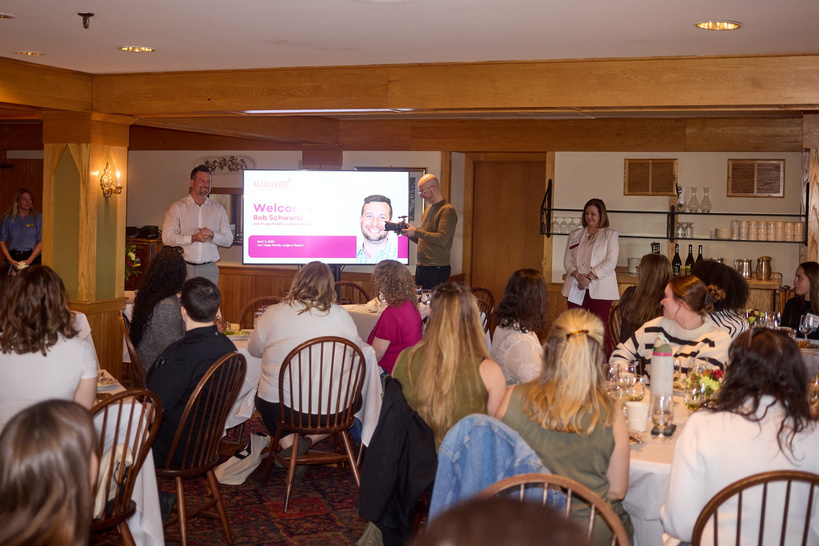Partner representatives participating in an Accelerate program